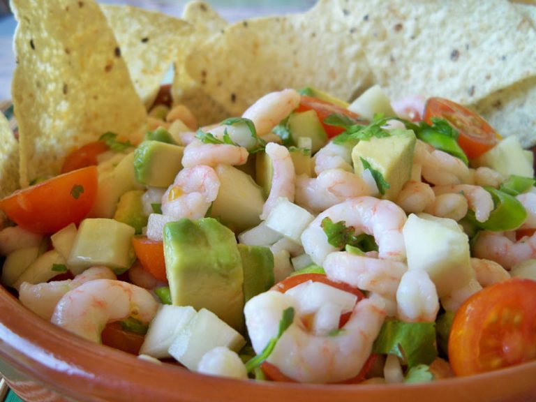 【Ceviche De Camarones 】 Receta FÁCIL